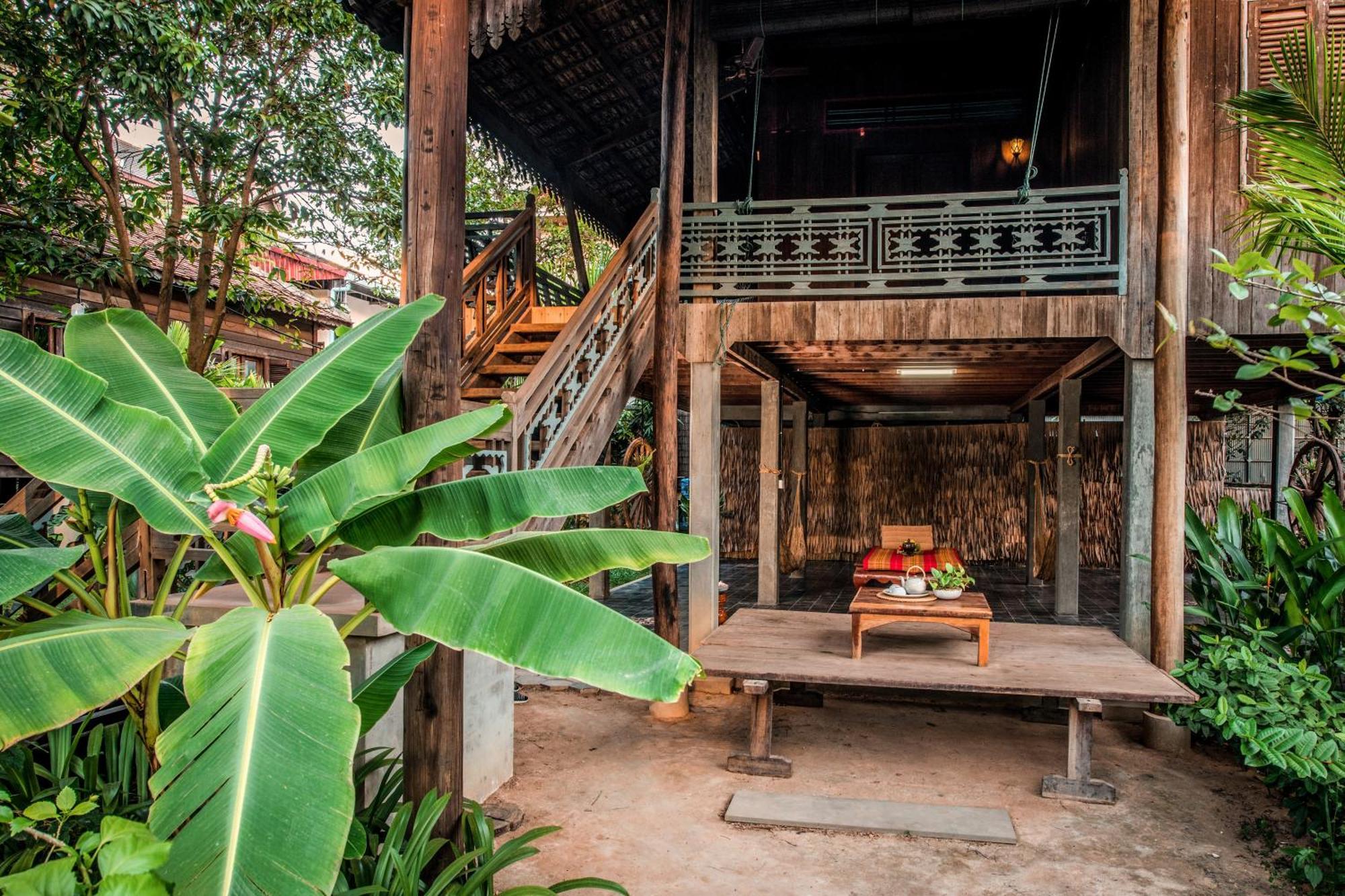 Phum Khmer Lodge - Village Cambodian Eco-Lodge Сиемрип Экстерьер фото