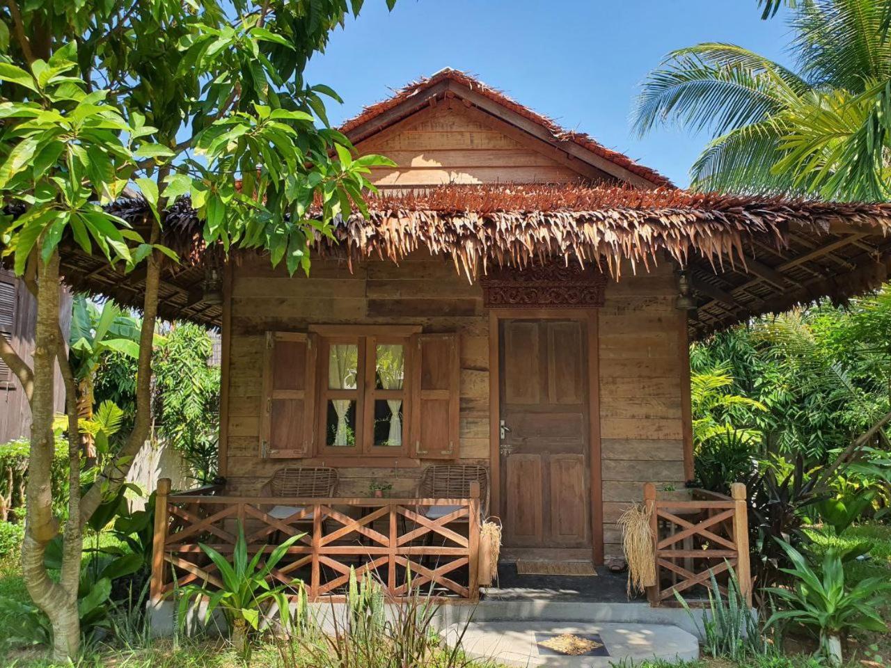 Phum Khmer Lodge - Village Cambodian Eco-Lodge Сиемрип Экстерьер фото